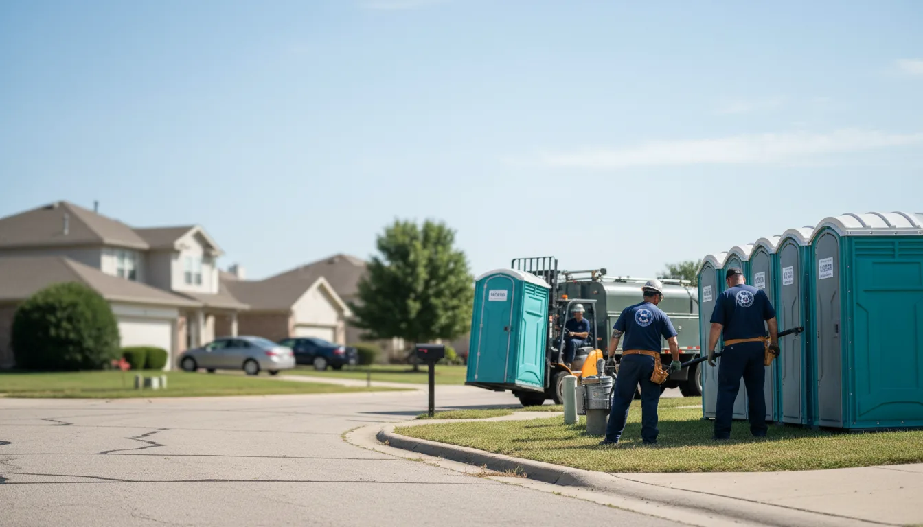 Porta Potty Rental in Bellville, TX near me